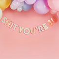 “Shit you’re old” gepersonaliseerde slinger (2 m)