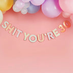 “Shit you’re old” gepersonaliseerde slinger (2 m)