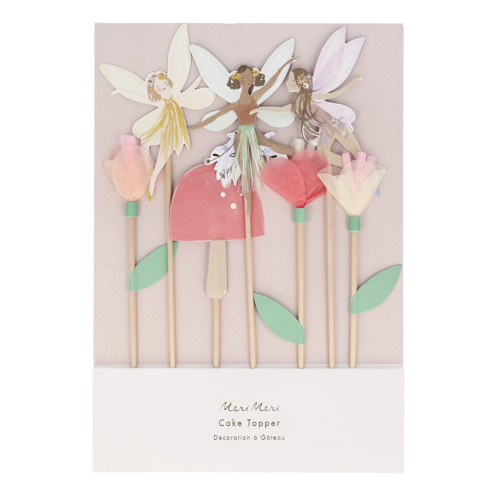 Feeën cake topper
