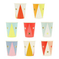 Circus bekers (8st)