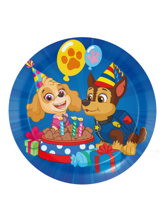 Paw Patrol bordjes (8st)