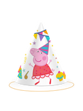Peppa Pig feesthoedjes (6st)