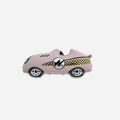 Roze Retro Auto Folieballon
