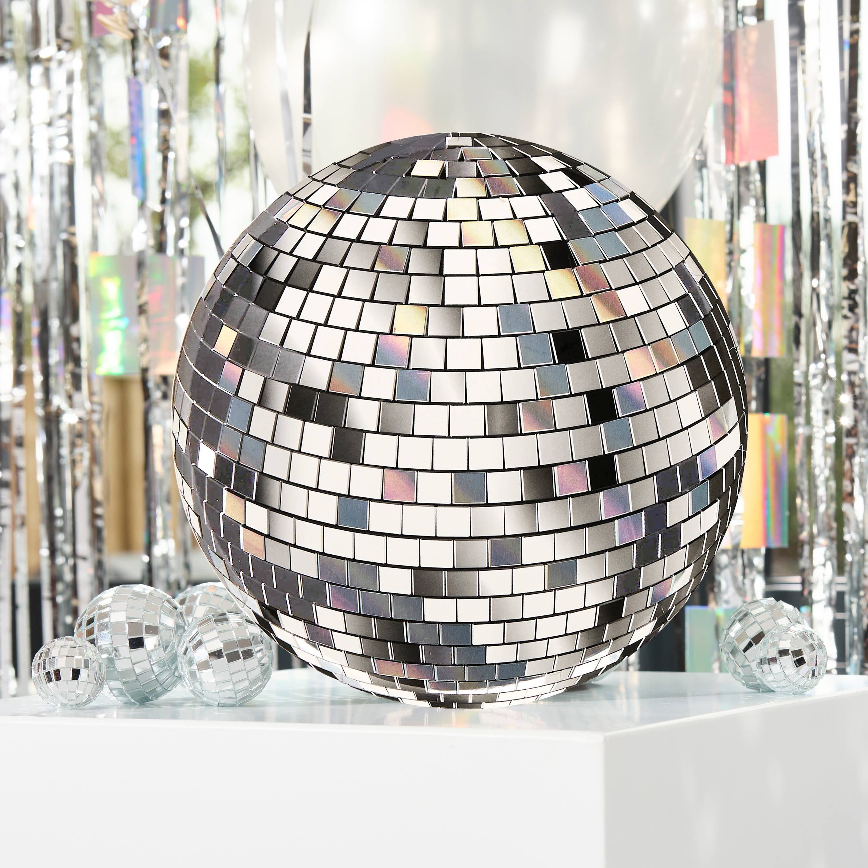 Disco papieren borden (8st)