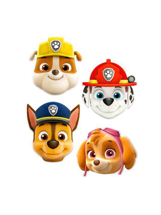 Paw Patrol-maskers (6st)