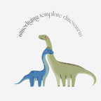Uitnodiging template dinosaurus