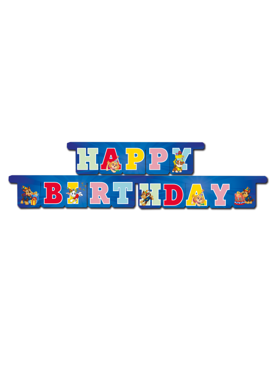 Happy Birthday Paw Patrol slinger