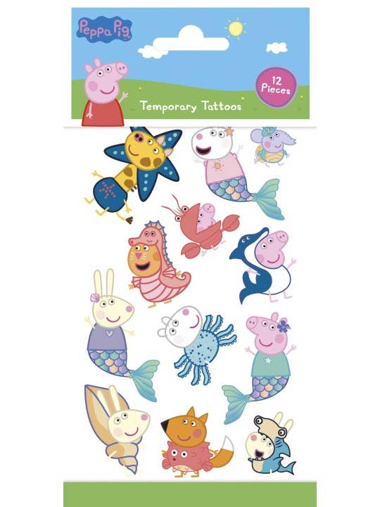 Peppa Pig plaktattoo