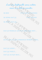 Babyshower, wensen voor je kleine wonder