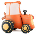 Tractor rood folieballon (staand)