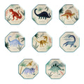 Dinosaurus bordjes (8st)