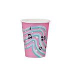 Muzieknoten beker (8st)