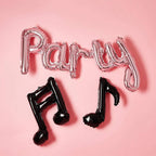 Muzieknoten & party folieballon