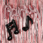 Muzieknoten & party folieballon