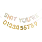 “Shit you’re old” gepersonaliseerde slinger (2 m)