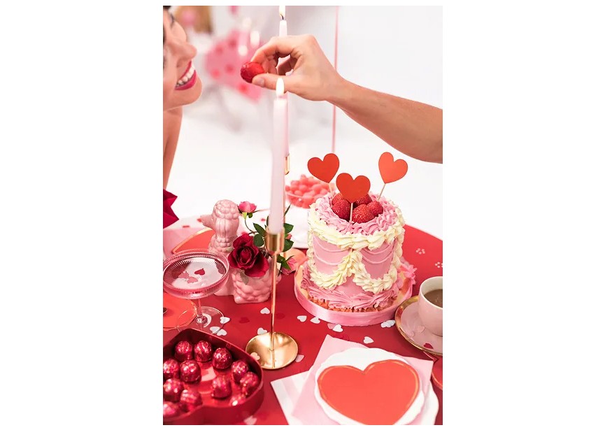 Confetti hartjes (wit)