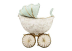 Baby wandelwagen folieballon - 74 cm