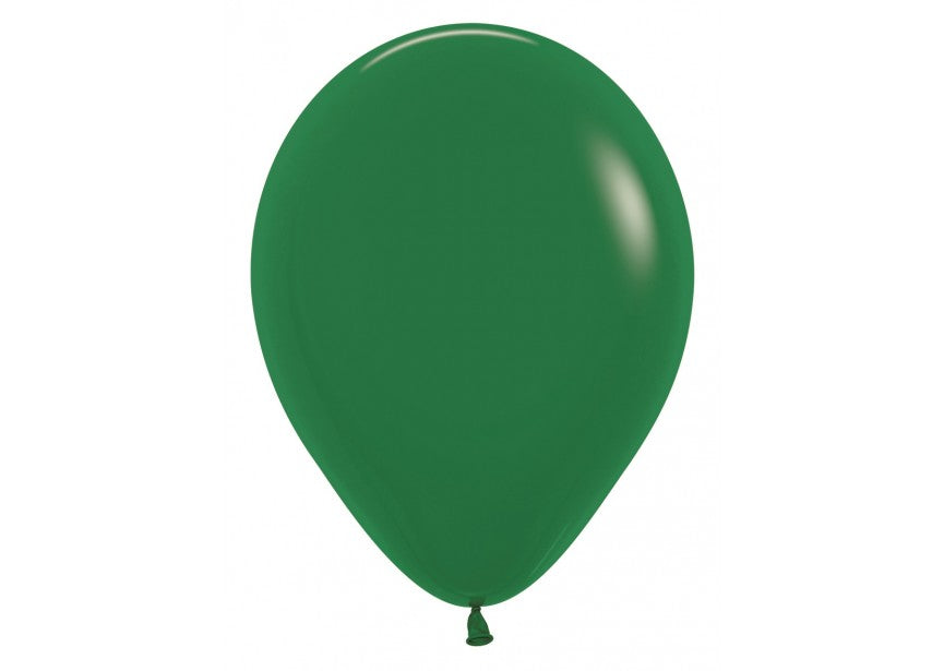 Ballon bos groen (6st)