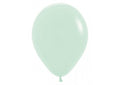 Ballon pastel groen (6st)